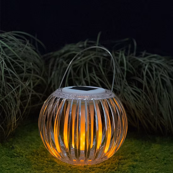 Solarlaterne beleuchtet wasserdichte Hängelaterne für den Außenbereich